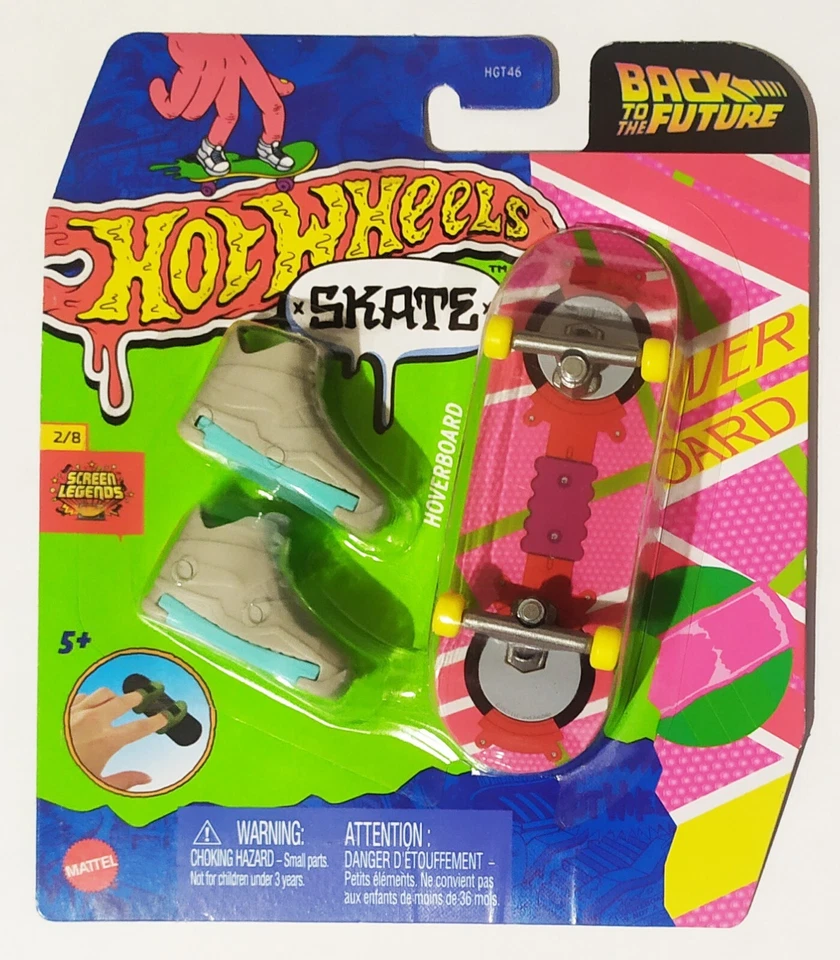2024 Hot Wheels Back To The Future Skate board Hoverboard HVJ82 2/8 - Image 1 of 1