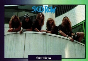 Skid Row, 1991 Rock Card - Bild 1 von 2