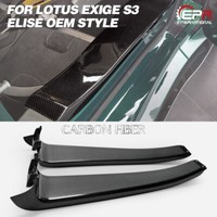 For 04-11 Lotus Exige S3 Elise Carbon Door Sill Panel (Federal Edition Elise)