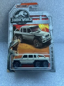 Nuovo 2019 MATCHBOX JURASSIC WORLD MERCEDES-BENZ G63 AMG 6X6! #W1 - Foto 1 di 7