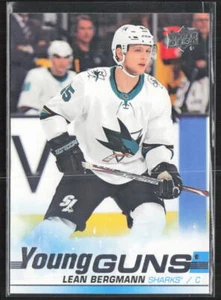 2019-20 Upper Deck #245 Lean Bergmann Young Guns Rookie RC - Picture 1 of 2