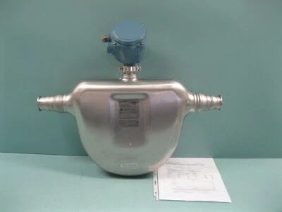 1-1/2" Micro Motion CMFS150 Sensor 800 Enhanced Core Processor CALIBRATED P26 - Image 1 of 4