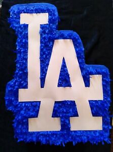 LA Dodgers Logo pinata. 