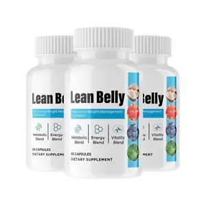 3-Pack Lean Belly Juice Capsules Keto Diet Pills, Weight Loss- 180 Capsules - Picture 1 of 3