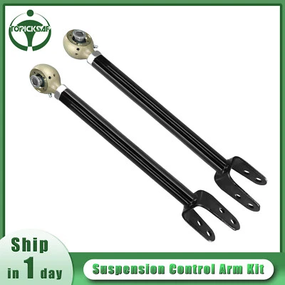 Kit de brazos de control ajustables superiores delanteros de 2 piezas para Jeep Wrangler 2007 2008-2018 Foto 1 de 4