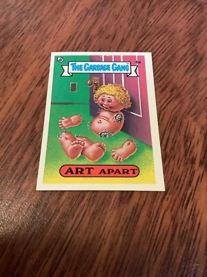 THE GARBAGE GANG SERIES 1 AUS #6a ART APART 1985 REGINA TOPPS - Image 1 of 2