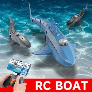 RC Boat camera Remote Control 30W waterproof submarine Electric shark 480PdfZc - Picture 1 of 24