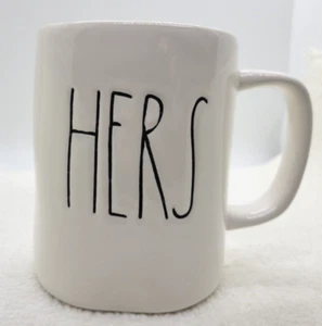 Rae Dunn "HERS" Mug By Magenta Large Coffee/Tea Cup Collectible Décor! - Picture 1 of 5