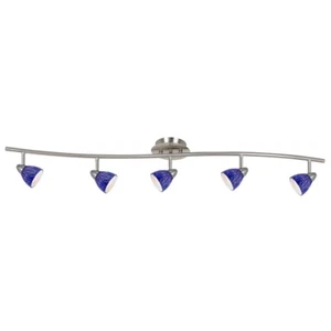 Cal Lighting 5 Light Orbit, GU-10, Brushed Steel/BLS, 26" - SL-954-5-BS-BLS - Picture 1 of 1