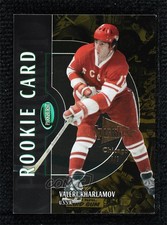 2002-03 ITG Parkhurst Gold SportsFest Chicago 1/1 Valeri Kharlamov Rookie RC HOF