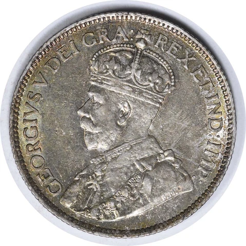 1914 Canada 25 Cents KM24 AU Uncertified #130 Cover