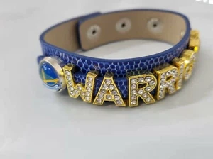 Golden State Warriors Rhinestone Bling Bracelet Basketball / NBA Final 2022 - Picture 1 of 2