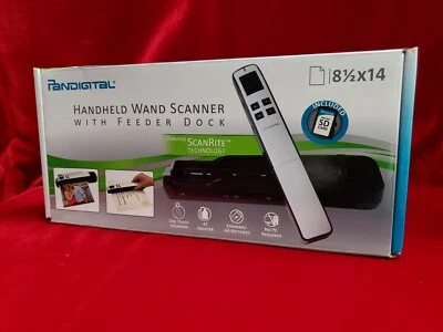 Pandigital Handheld Wand Scanner With Feeder Dock 300/600 DPI Model PANSCN09  - Image 1 of 4