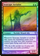 Seascape Aerialist FOIL Zendikar NM Blue Uncommon MAGIC MTG CARD ABUGames