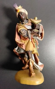 Holzfigur Handgefertigt König aus der Insam Krippe 17 cm - Bild 1 von 7