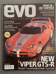 EVO Car Magazine Issue 18 - April 2000 - Dodge Viper GTS-R - Picture 1 of 6