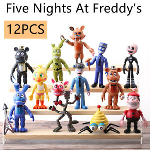 12PCS/Set 2"-4" Five Nights at Freddy's Game Action Figures FNAF Toys Gift Kids