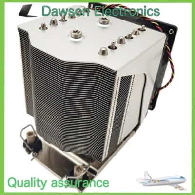 LGA4189 Server Heat CPU  Sink 4u Air Cooled Heat Dissipation Leopard 6 Heat Pipe - Image 1 of 4