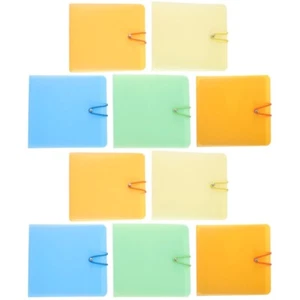 10 Pcs CD Case 12-Capacity CD Holder Protective DVD Storage Case Holder Binders - Afbeelding 1 van 12