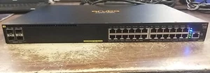 Aruba 2930F JL255A 24Gb PoE+ 4SFP+ Network Switch. *READ⬇️* - Picture 1 of 20