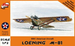 1/72 Loening M-81 US Fighter WW1 Flugzeug Modellbausatz - Pro Resin R72002 - Bild 1 von 3