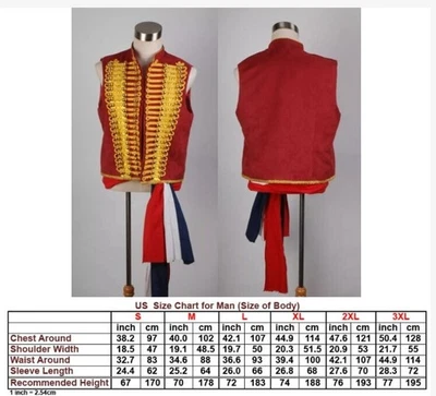 Musical Les Miserables Enjolras Chaleco Gilè Faja Disfraz Juegos con disfraces Venta de Halloween Foto 1 de 4