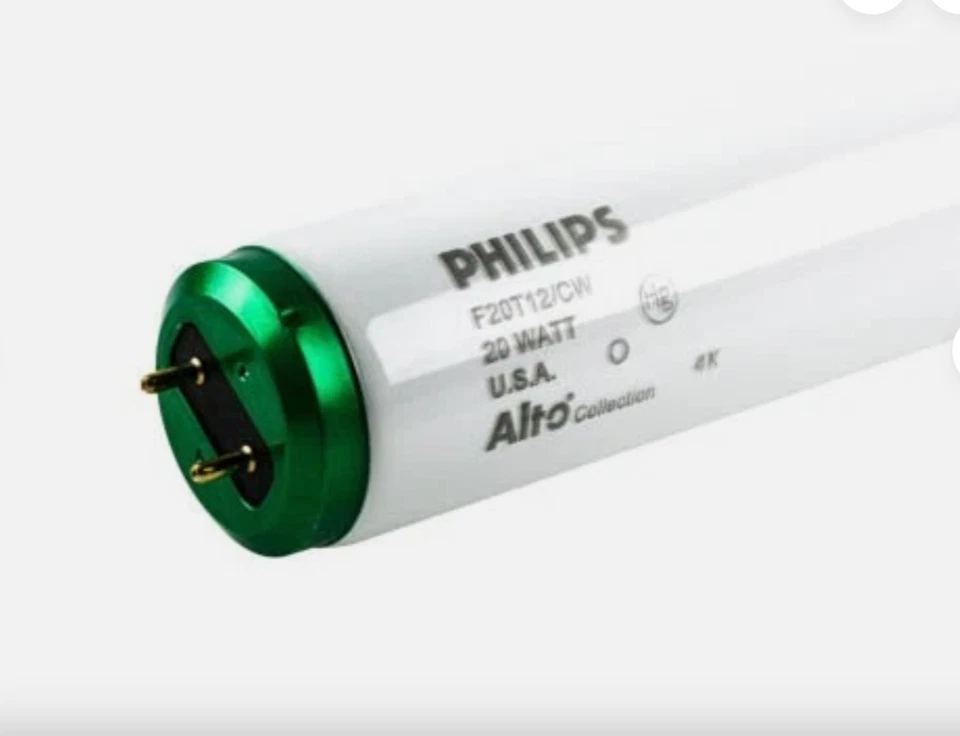 2 ~ Philips 273326 F20T12/CW/ALTO 20W T12 Fluorescent Tube Bulb Cool White Lamp - Image 1 of 1