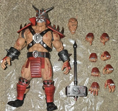 Storm collectibles Mortal Kombat SHAO KHAN Special Bloody Edition Please Read - image 1 of 4