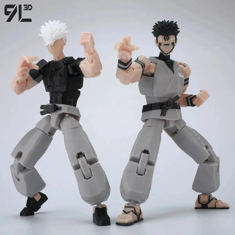 9L3D Lucky Dummy 13 Jujutsu Kaisen Action Figures – Anime Model Toys T13