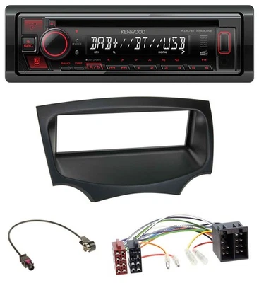 Kenwood MP3 CD USB Bluetooth DAB Autoradio für Ford Ka (RU8, ab 2008) - Bild 1 von 4