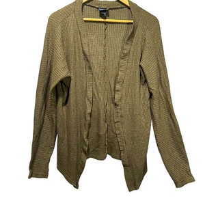 Daytrip  Medium Olive Cardigan Work Casual Cardigan  - Picture 1 of 8