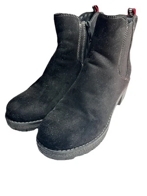 Botín PATRIZIA para mujer SMYLIE negro gamuza suela con lengüeta talla 39 Foto 1 de 4