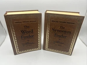 The Synonym Finder, The Word Finder, 1961, 1947 By J. I. Rodale Special Deluxe - Picture 1 of 23