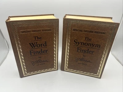 The Synonym Finder, The Word Finder, 1961, 1947 By J. I. Rodale Special Deluxe - Image 1 of 4