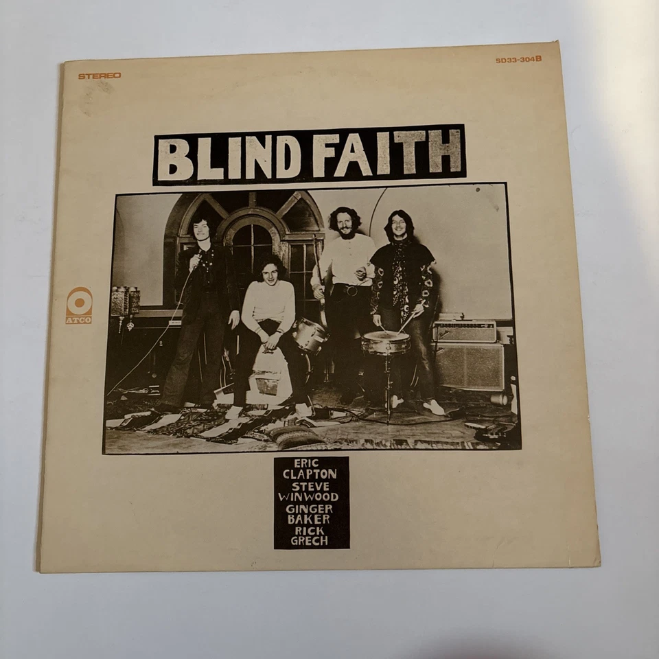 Blind Faith - Blind Faith LP OG 1969 press EX cond Clapton Winwood blues rock - Image 1 of 3