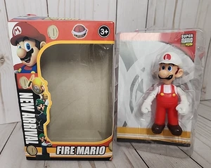Super Mario Bros Run 4" Luigi White Hat Figur - Markenlos - Bild 1 von 6