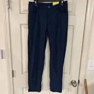 All In Motion Golfhose Herren Größe 32x30 einfarbig marineblau Activewear mit Taschen - Bild 1 von 4