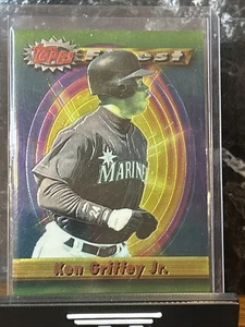 🔥1994 Topps Finest Ken Griffey Jr Seattle Mariners Card #232 Rare🔥 Junior🔥 - Picture 1 of 2