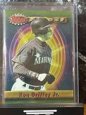 🔥1994 Topps Finest Ken Griffey Jr Seattle Mariners Card #232 Rare🔥 Junior🔥 - Image 1 of 2