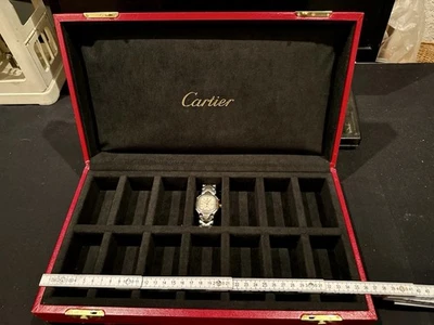 Cartier Schmuckbox Ref. PLCA 5120 Aufbewahrung rot gold Rarität Sehr Selten - Bild 1 von 4
