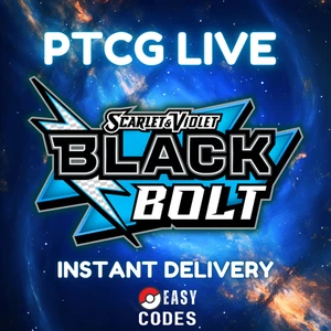 100 Black Bolt Codes Booster Pokemon TCG Live Pack Instant delivery - Picture 1 of 1