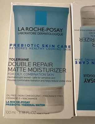 3 Pack-PaLa Roche Posay Toleriane Double Repair Matte Face Moisturizer - (3.38 - Image 1 of 3