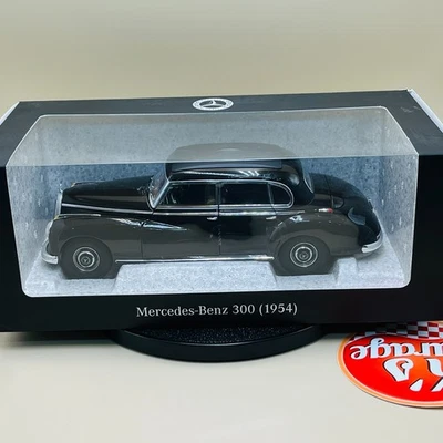Norev 1/18 Mercedes-Benz 300 W186 II 2 negro marrón edición concesionario modelo B66040641 Foto 1 de 4