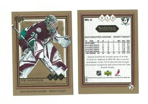limited JEAN-SEBASTIEN GIGUERE anaheim ducks NATIONAL VIP # NHL-6 - Picture 1 of 1