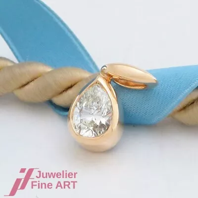 WEMPE Anhänger - 1 Diamant - oval - ca. 1,56ct - 18K/750 Gelbgold - Bild 1 von 4
