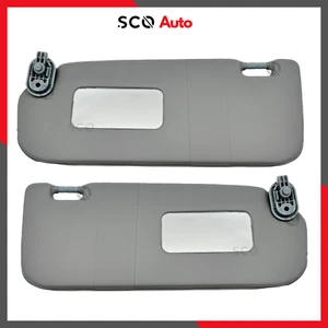 Sun Visor for Hyundai i20 Left-Right 2 Pieces Set 2008-2018 Years with Mirror - Bild 1 von 9