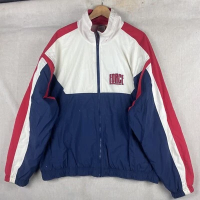 Chaqueta cortavientos Nike Force vintage años 90 aire baloncesto años 80 chándal talla XL Foto 1 de 4