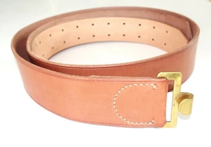 AUSTRIAN AUSTRIA ARMY WWI WW1 REPRO EQUIPMENT PISTOL BELT MARKED 1915 130cm - Picture 1 of 7