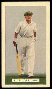 Hoadleys - 'Test Cricketers (40)' (1936) - #17 - L. Darling (Victoria) - Picture 1 of 2