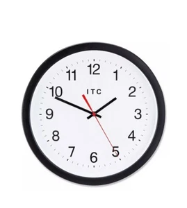 Infinity Instruments ITC Obsidian Wall Clock 14"Dia. (90/0014-1)  - Picture 1 of 3